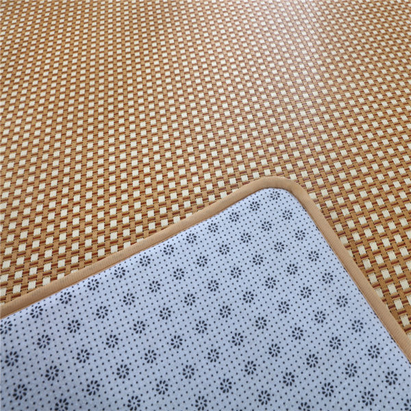 Tapis carré en rotin style japonais tapis carre en rotin style japonais 4
