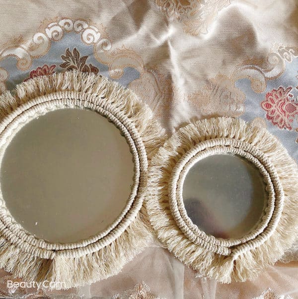 Ensemble de miroirs tissés ensemble de miroirs tisses 2
