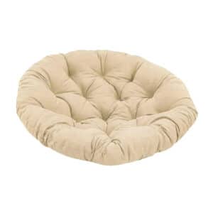 Coussin Loveuse Rotin Rond et Rembourré sur fond blanc