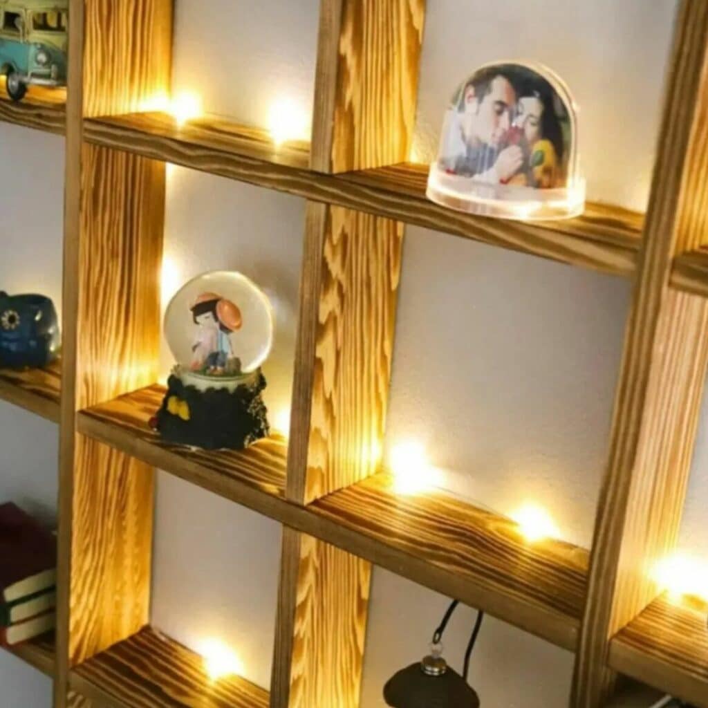 Étagère Murale Bois Décorative