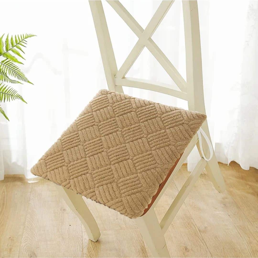 Coussin Chaise Effet Rotin Confortable et Épais Coussin Chaise Effet Rotin Confortable et Épais