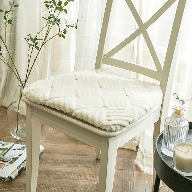 Coussin Chaise Effet Rotin Confortable et Épais Coussin Chaise Effet Rotin Confortable et Épais