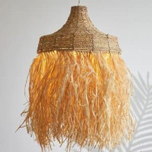 Suspension Paille Décorative et Polyvalente dans un intérieur