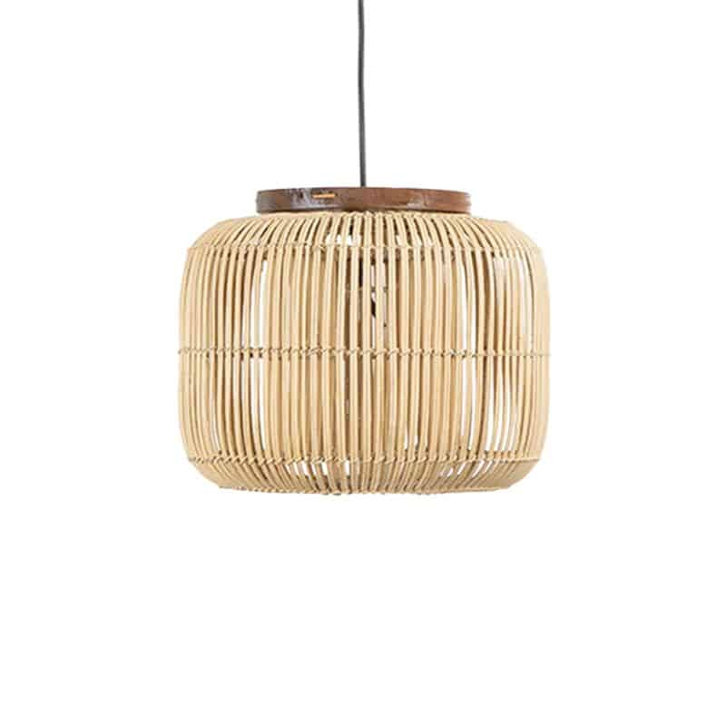 Suspension Rotin Vintage et Élégante Suspension Rotin Vintage et Élégante