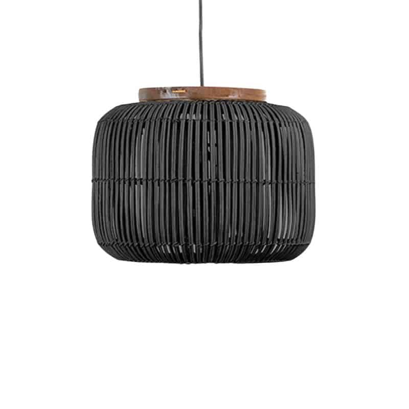 Suspension Rotin Vintage et Élégante Suspension Rotin Vintage et Élégante